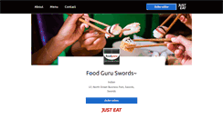 Desktop Screenshot of foodgurutakeaway.com